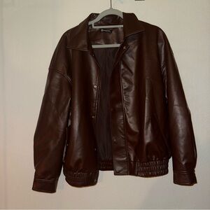 Brown Leather Jacket